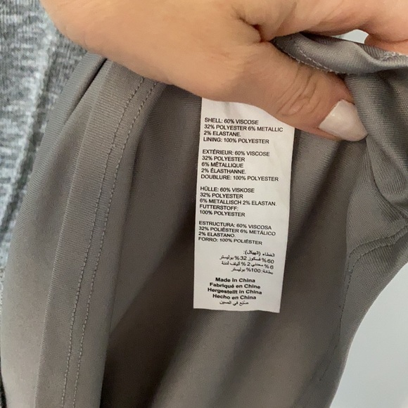 Thyme Maternité grey dress - Picture 5 of 8